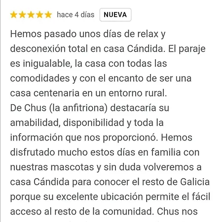 Casa de Férias Casa Cándida 4